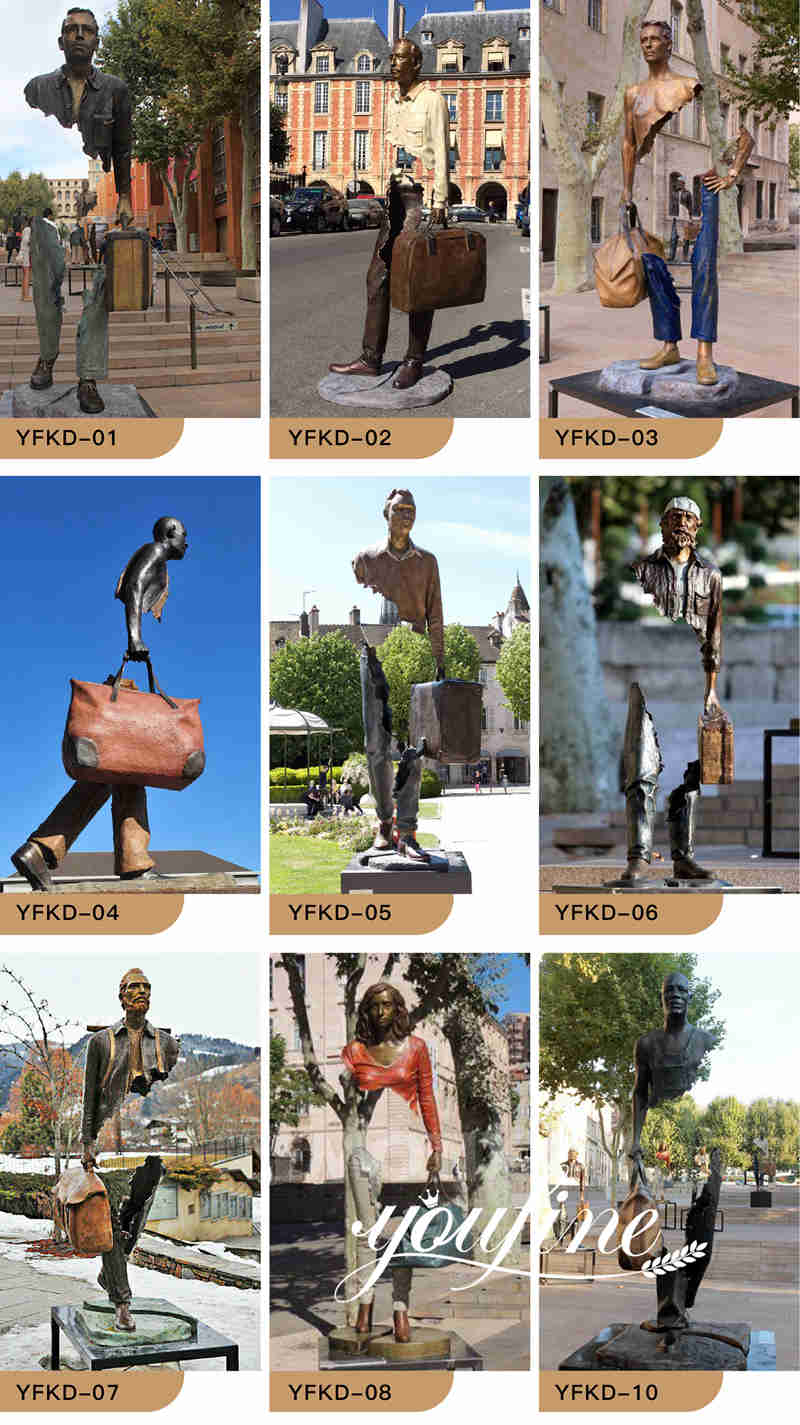 the travelers Bruno Catalano -YouFine Sculpture