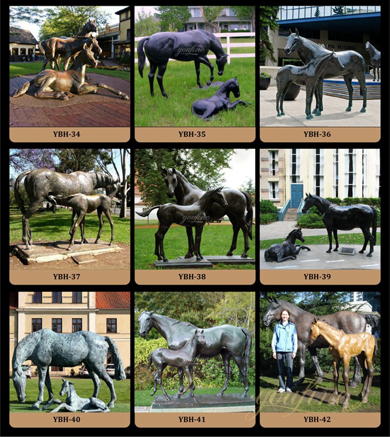 youfine bronze horse statue for sale